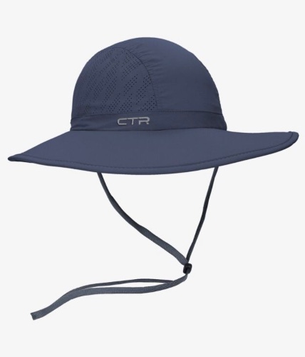 כובע מנדף רחב שוליים כחול CTR SUMMIT EXPEDITION