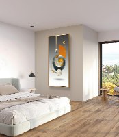 "Lux" תמונה יוקרתית גדולה באפקט תלת מימד מודפסת על קנבס עם מסגור | תמונה גדולה למשרד ולבית