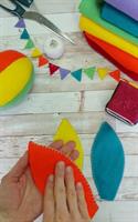 ערכת יצירה DIY ערכת תפירה - כדור פורח לחדר ילדים