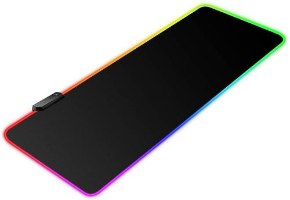 פד ענק לעכבר+מקלדת+תאורת GAMING MOSUE PAD 3 XL RGB