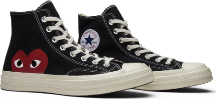 Comme des Garçons x Chuck Taylor All Star Hi Play