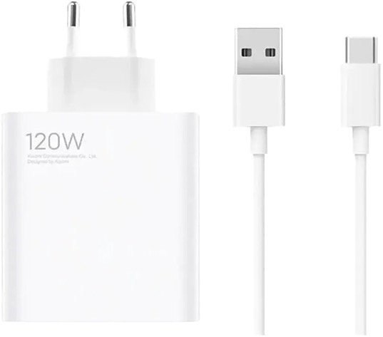מטען קיר מהיר מקורי XIAOMI 120W עם כבל TYPE-C יבואן רשמי