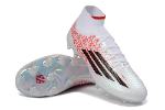 עם גרב - נעלי כדורגל אדידס Adidas F50 Elite II לבן אדום ורד