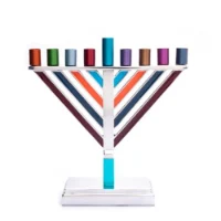 חנוכייה קטנה דגם חב"ד