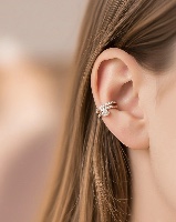 Snake Earrings Rose Gold