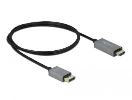 כבל מסך אקטיבי Delock Active DisplayPort 1.4 to HDMI Cable 4K 60 Hz HDR 3 m