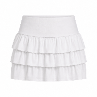 RUFFLES SKIRT- ICE