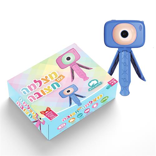$$מצלמה עם חצובה-תכלת