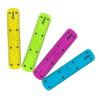 סרגל סיליקון 15 ס"מ טאץ' גמיש