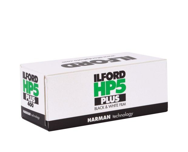 Ilford HP5 PLUS 120 למצלמות מדיום פורמט תכולה :סרט אחד