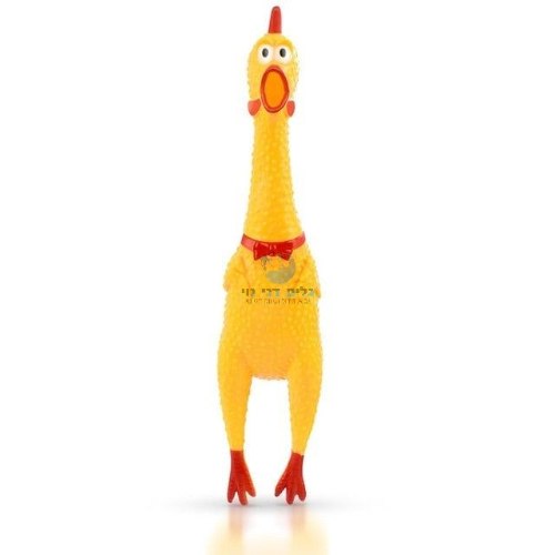 צעצוע לכלב תרנגול מצפצף 30 ס"מ