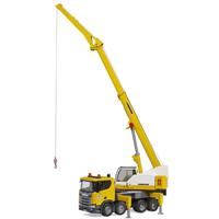 משאית סקניה מנוף ליבהר - Bruder Scania Super 560R Liebherr 03571