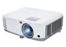 מקרן חכם מדגם ViewSonic SP7 בצבע לבן, מוצג על רקע נקי