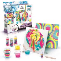 ערכת יצירה צבע נשפך לילדים - Pouring Art Kit