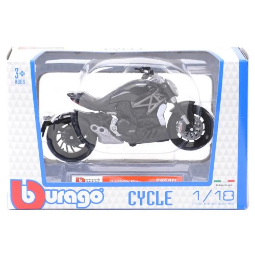 דגם אופנוע בוראגו Bburago Ducati XDiavel S 1:18