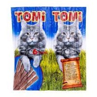 טומי מקלות סלמון ופורל לחתולים אריזה חדשה