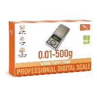 משקל כיס דיגיטלי ויקס 0.01-500 גרם – 1 יח'