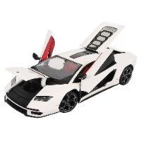 מאיסטו - מכונית למבורגיני קונטאש  לבן Lamborghini Countach - LPI  800-4 1:18