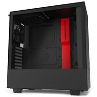 מארז מחשב NZXT H510 Matte Black/Red