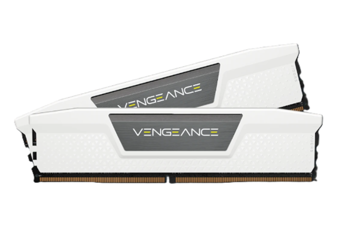 ז. לנייח Corsair Vengeance 32GB 2X16 DDR5 6000Mhz C36 WHITE