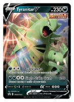 Pokemon TCG: Tin Box V Power- Tyranitar V & Empoleon V מארז טין וי קלפי פוקימון מקוריים