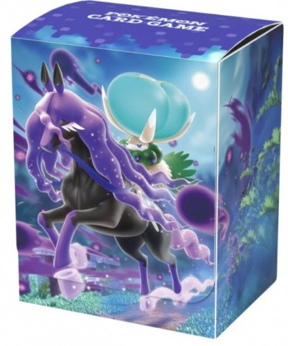 דק בוקס אחסון קלפים יפני בעיצוב Pokemon Card Game Deck Case Shadow Rider Calyrex