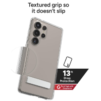 כיסוי ZAGG Crystal Palace ל- Samsung Galaxy S25 Ultra צבע שקוף