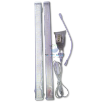 פס תאורת לדים עצמתית מחזק צבע RGB באורך 53 ס"מ