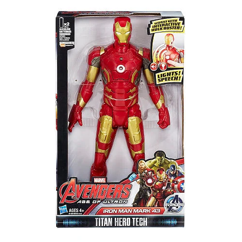 הנוקמים – איירון מן מדבר 28 ס''מ - Marvel Avenger Titan Hero