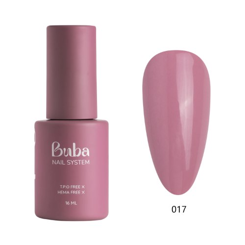 לק ג׳ל בובה Buba HEMA FREE גוון 017