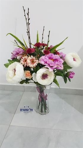 זר ורדים אביבי