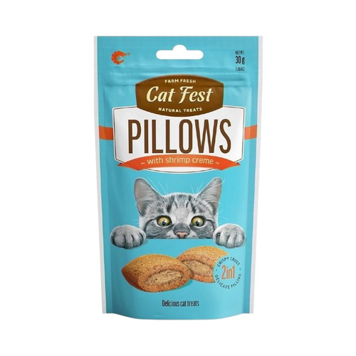 Cat Fest | חטיף כריות לחתול בטעם שרימפס