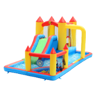 הפי הופ - פארק מים משולב בריכת כדורים וקפיצה - happy Hop 9753