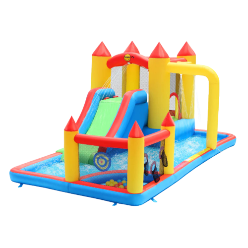 הפי הופ - פארק מים משולב בריכת כדורים וקפיצה - happy Hop 9753