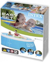 אינטקס - בריכה מתנפחת קערה 244X61 ס''מ צבע כחול - Intex Easy Set 28106