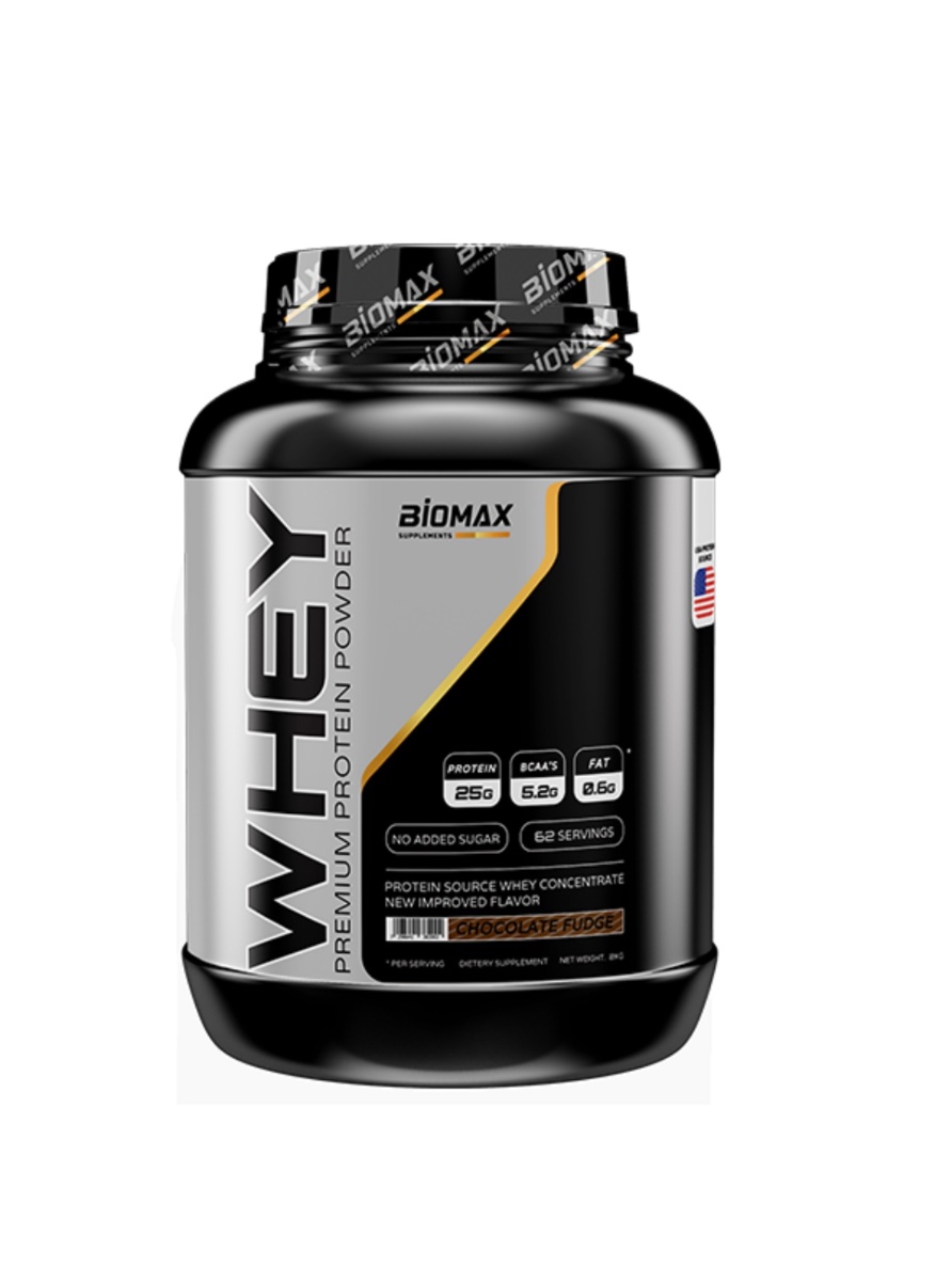 אבקת חלבון BIOMAX|ביומקס 2 ק״ג כשר