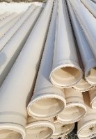 צינור הידרופוני U-PVC צבע לבן לבנייה עצמית DIY: קוטר 6 צול  אורך 4 מטר ללא חורי שתילה