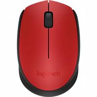 עכבר אלחוטי Logitech M171 אדום