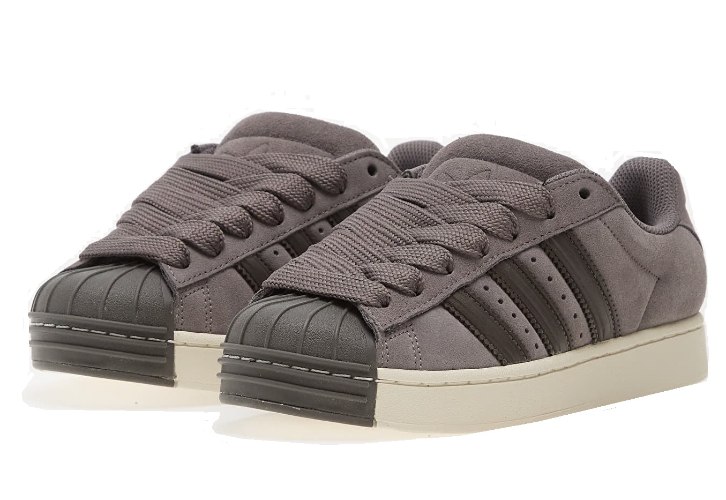 נעלי אדידס סופרסטאר Adidas Superstar אפורות