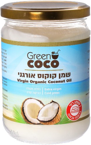 שמן קוקוס אורגני 500 מ"ל - גרין קוקו