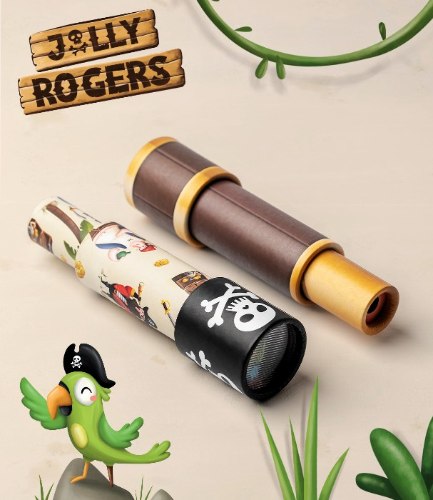 קליידוסקופ טלסקופי פיראטים Jolly Rogers – מיקס