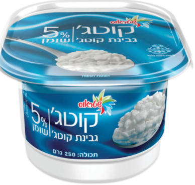 קוטג' שטראוס 5%