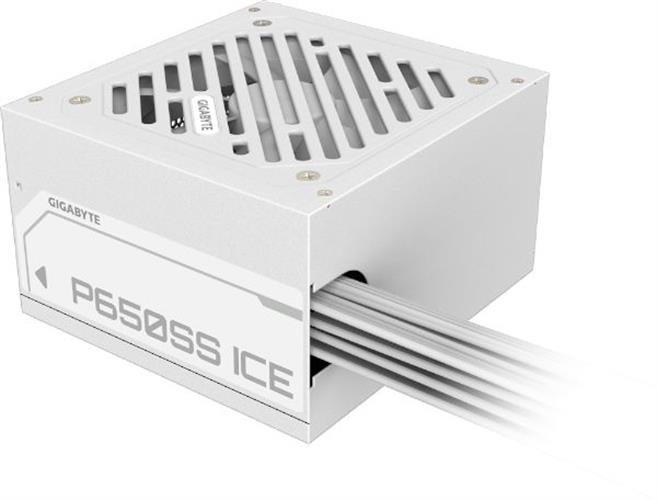ספק כוח GIGABYTE P650SS ICE 650W 80 PLUS Silver White