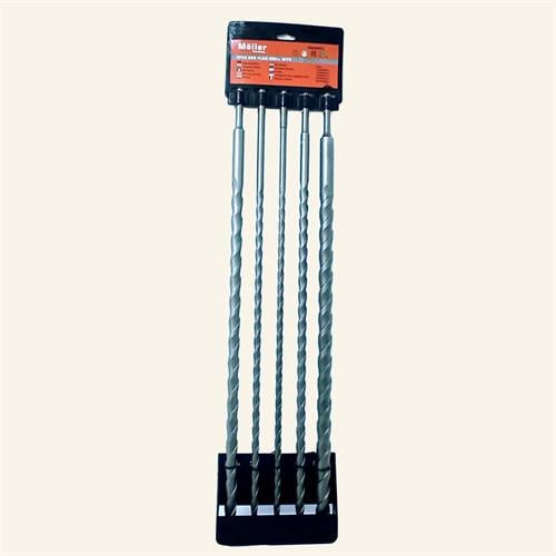סט 5 מקדחי SDS גודל 600 מ"מ מבית MOLLER GERMANY
