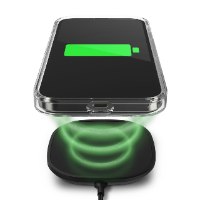 כיסוי ZAGG Milan Snap ל- iPhone 14  צבע שקוף/שחור תומך ב MagSafe