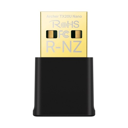 מתאם Wi-Fi 6 USB קומפקטי TP-Link Archer TX20U Nano ‏AX1800
