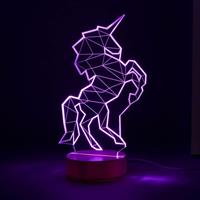 מנורת חד קרן Unicorn Flatlight