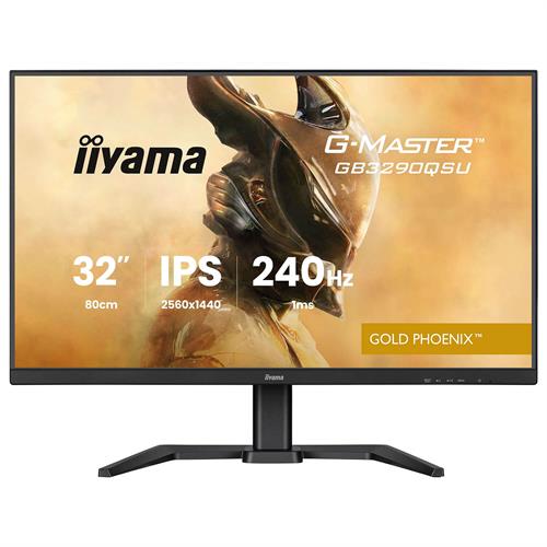 מסך מחשב לגיימינג IIYAMA 31.5" G-Master IPS QHD 240Hz 1ms