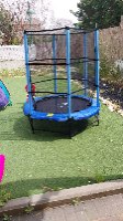 טרמפולינה 55 אינץ בצבע כחול (140 סמ) TNC140B מבית קפיץ קפוץ