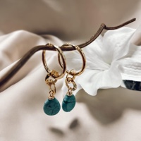 Lusia Earrings Gold